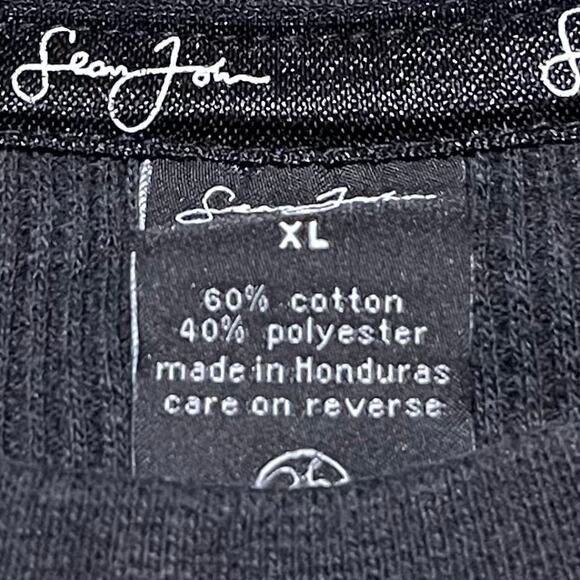 Sean John Y2K Grunge Hip Hop Thermal Long Sleeve Shirt XL - Picture 3 of 6